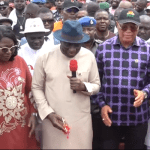 Fmr President Jonathan inaugurates projects in Akwa Ibom