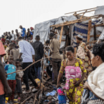 Bomb attack on two displacement camps in eastern Congo kills at least 12