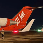 Xejet Aircraft skids off runway at Lagos Airport Runway