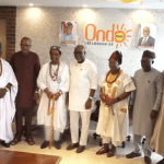 Ondo community pays solidarity visit to Gov. Lucky Aiyedatiwa