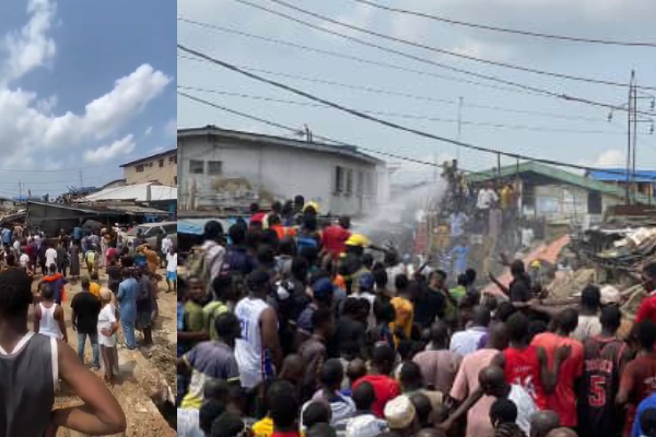 One dead, five persons rescued as Mosque collapses in Lagos