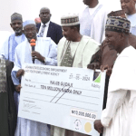 Jigawa gov., Namadi presents cheques of N10M each to 28 business owners