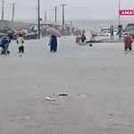 Heavy rain hits Lagos, causing widespread flooding