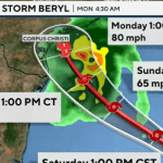 Hurricane Beryl expected to gain strength, make final landfall in Texas