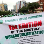 CAC flags off maiden edition of Staff workout, sensitisation exercise