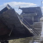 Ukraine destroys key bridge in Russia