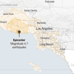 4.7 magnitude earthquake rattles the Los Angeles area