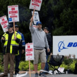 Boeing withdraws 30% pay rise offer from striking US workers