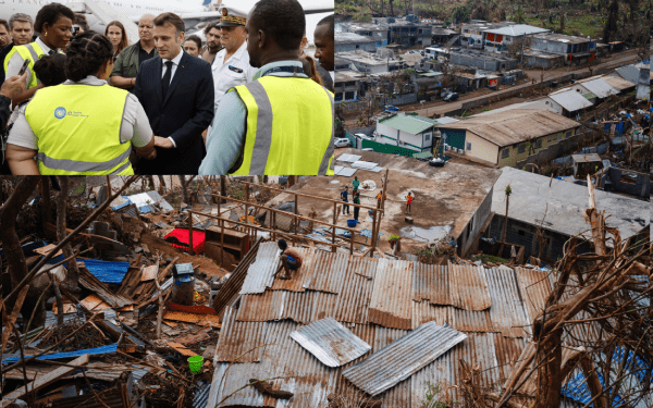 French President, Macron Announces Day Of National Mourning For Cyclone ...