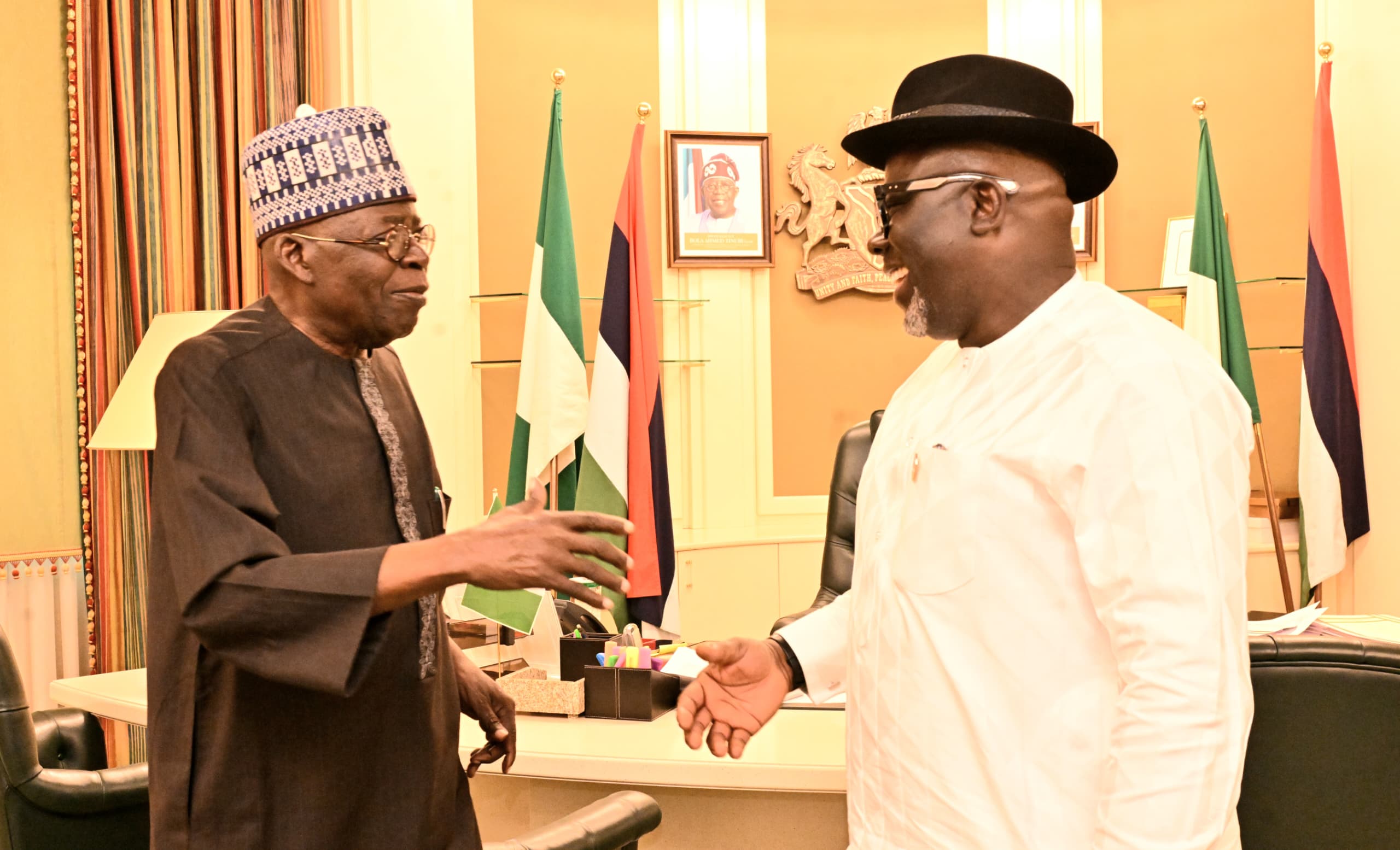 WhatsJUST IN: Governor Oborevwori meets President Tinubu at State HouseApp Image 2025-05-06 at 17.33.12 (1)