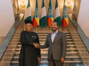 VP Shettima arrives in Ethiopia for official state visit