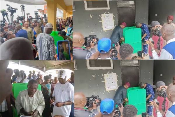 Sanwo-Olu, Hamzat, Gbajabiamila Vote as Lagos LG Elections Proceed Peacefully