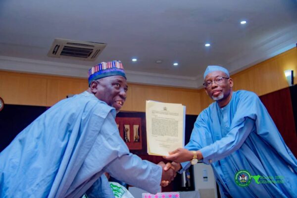 Gov Namadi swears in new Civil Service Commissioners in Jigawa