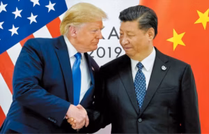 Dnald Trump and Xi Jinping