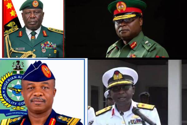 Nigeria’s New Service Chiefs: The Faces Leading a New Era of Security