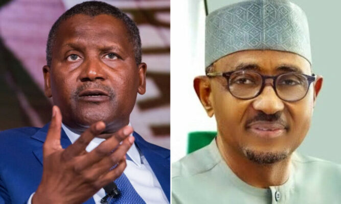 Dangote and Farouk Ahmed