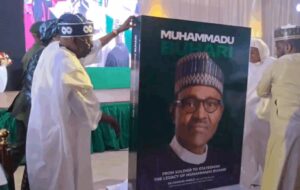 Tinubu at Buhari’s Book Launch