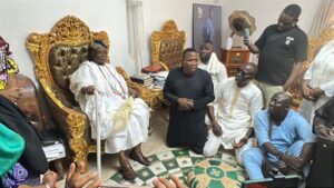 Sunday Igboho visits Olubadan