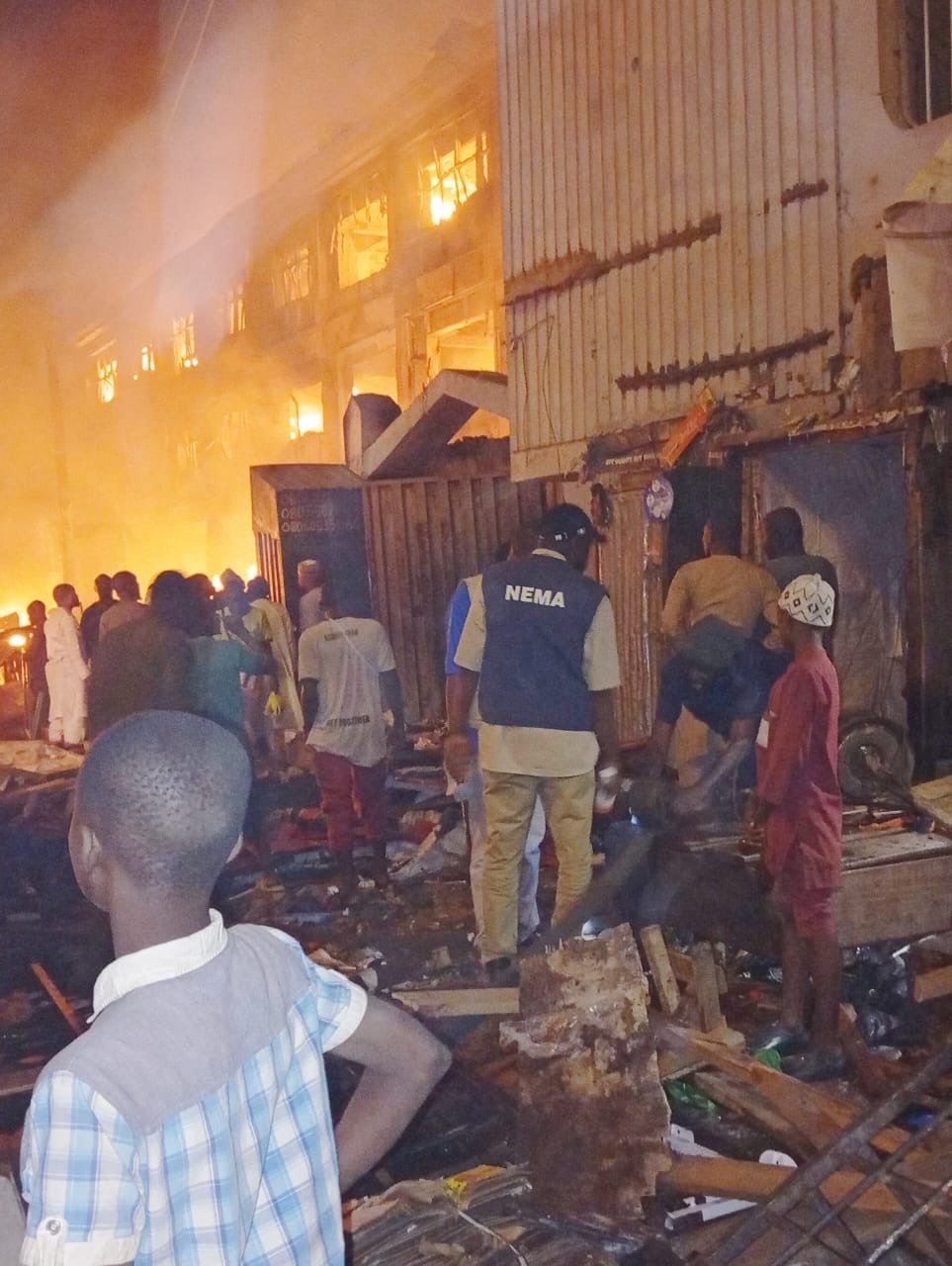 Kano: Tinubu Sympathises With Traders Over Singa Market Fire, Orders Probe