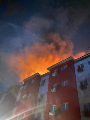 De Bently Hotel fire incident