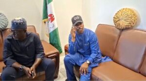 MC Oluomo at NURTW Secretariat