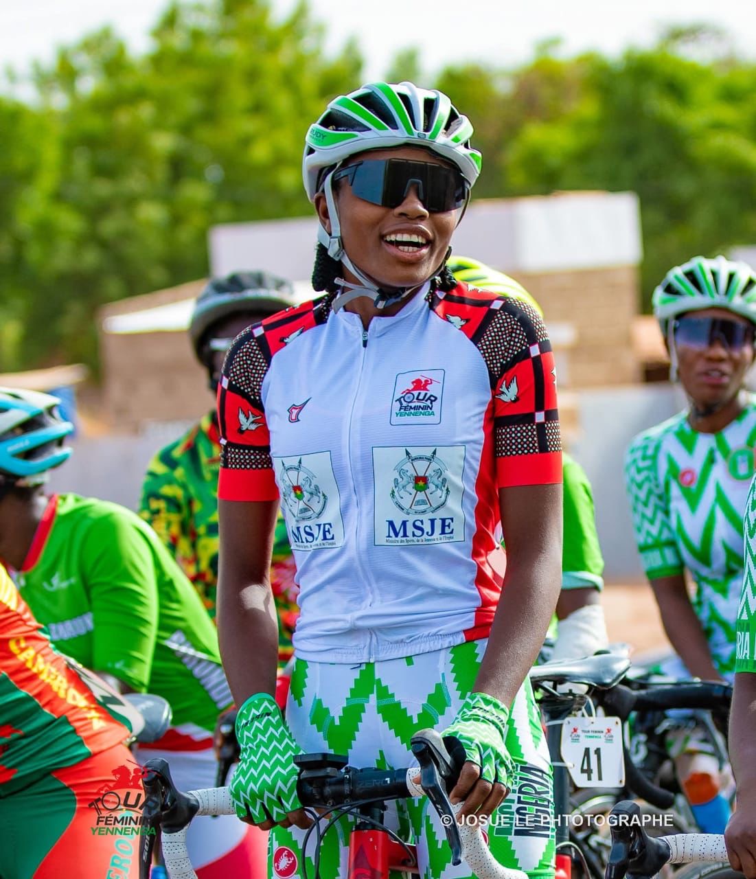 Nigerian Teen Cyclist Osaretin Wins Stage 5 at Tour du Burkina Faso