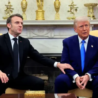 Macron and Trump