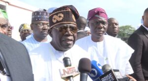 Bola Tinubu during Eid