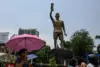 Messi Giant Statue