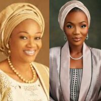 Olori Atuwatse III and Remi Tinubu