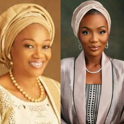 Olori Atuwatse III and Remi Tinubu