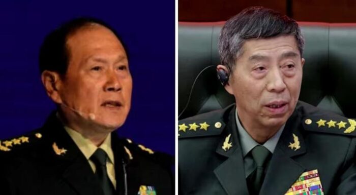 Wei Fenghe and Li Shangfu