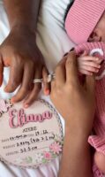 Veekee James, Husband Welcome First Child