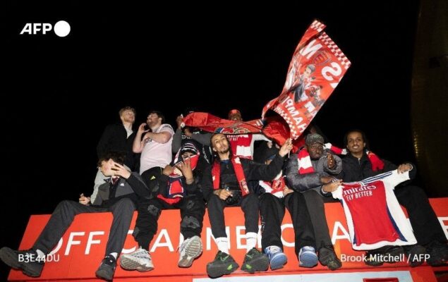 Arsenal celebrates first Premier League title win in 22 years