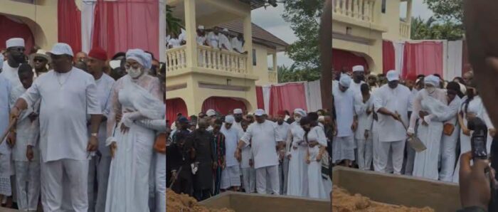 Alexx Ekubo burial