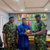 Courtesy visit to the Military Watch men of Lagos yesterday.I felt their heart for the Nation. G