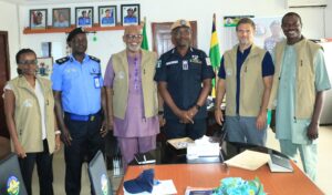 Ekiti Governorship election CP and IRI team