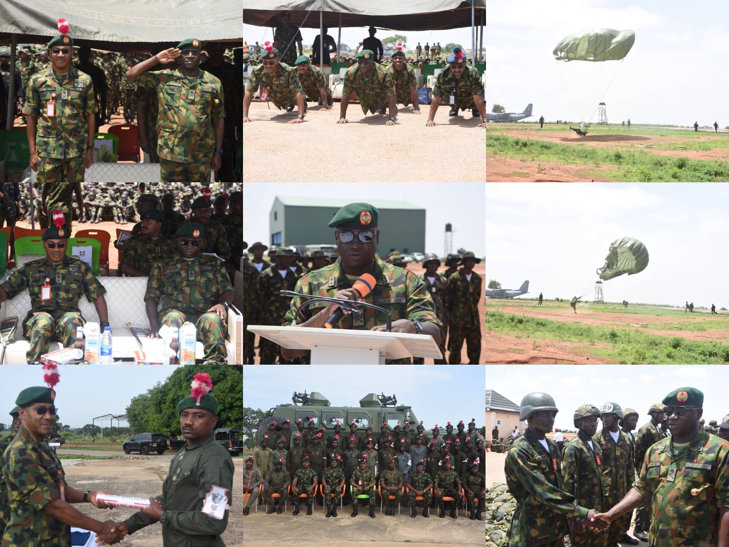 Corps Commander Charges Airborne Troops to Apply Specialised Skills in Operations