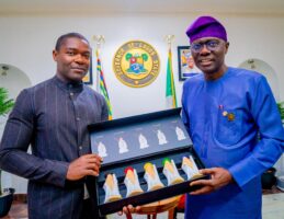 David Oyelowo and Babajide Sanwo-Olu