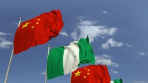 Nigeria-and-china-map