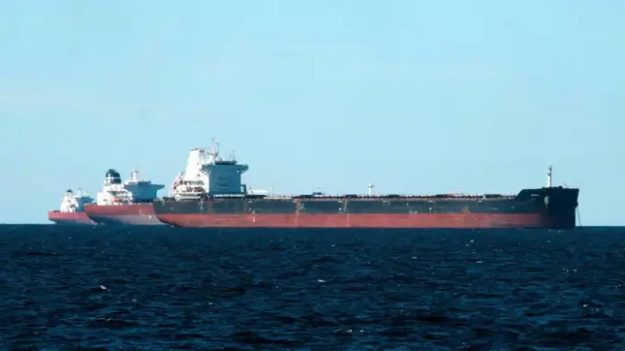 Russian ‘Shadow Fleet’ Oil Tanker in English Channel