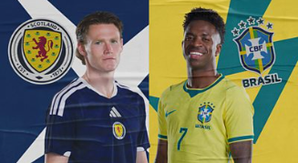Scotland vs Brazil 2232