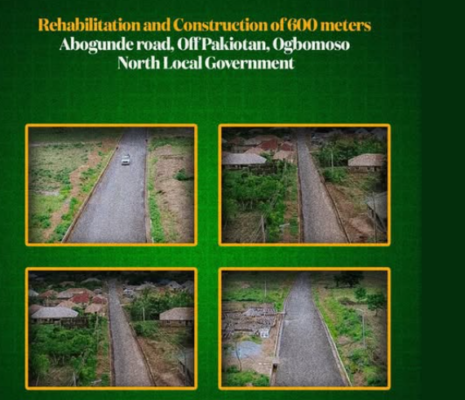 Akala Begins Rehabilitation of 600m Abogunde Road in Ogbomoso North