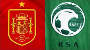 Spain vs Saudi Arabia