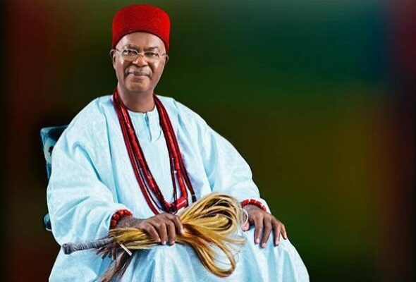 Tinubu Celebrates Obi of Onitsha, Igwe Nnaemeka Achebe at 85