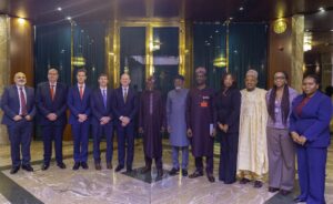 Tinubu and delegation of Mastercard