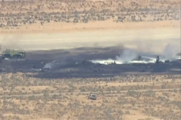 US Air Force B-52 Bomber crash