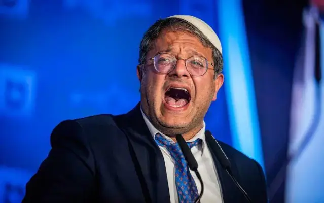 Israel’s National Security Minister, Itamar Ben Gvir,