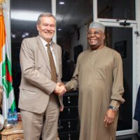 Atiku Abubakar and Gautier Mignot