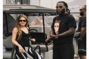 Burna Boy and Shakira
